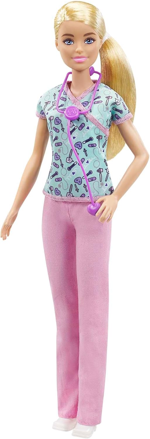 Barbie Nurse Blonde Doll