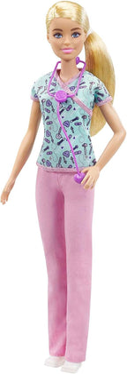Barbie Nurse Blonde Doll