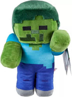 Mattel Minecraft plush toy, 8-inch soft stuffed figure of a character from the popular video game Minecraft.