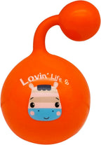 Fisher-Price Baby Rattle Ball with colorful design and textured surface for easy gripping and sensory play.