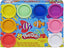 Colorful Play-Doh modeling compound starter kit with 8 rainbow colors by Hasbro, featuring assorted vibrant modeling clay packs.