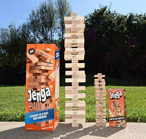 Jenga Giant Family Hardwood Stacking Game Secondary image