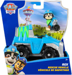PAW PATROL, Rescue Vehicle with Rex Toy Figure
