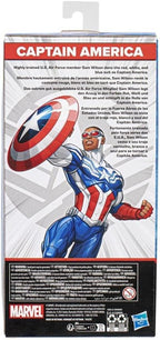 Marvel Captain America Mighty Hero Series action figure by Hasbro, featuring detailed costume and shield accessory.
