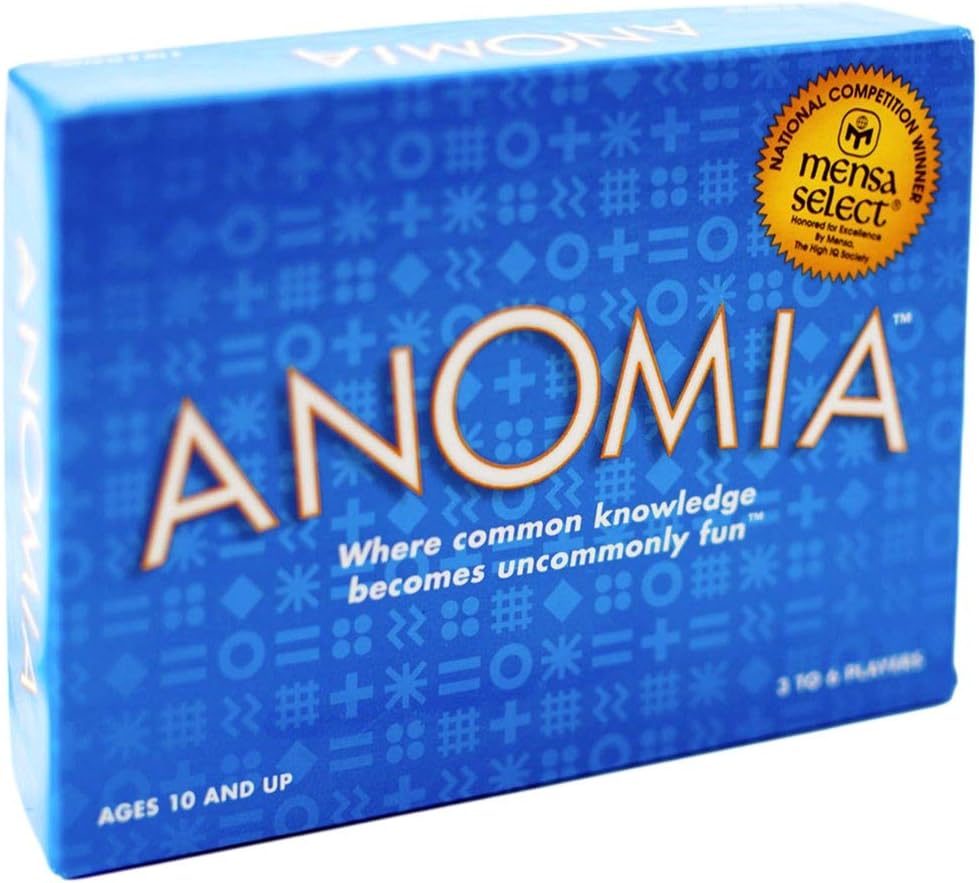 Anomia Card Game Play for Adults, Kids, Couples, Teens, and Family Game