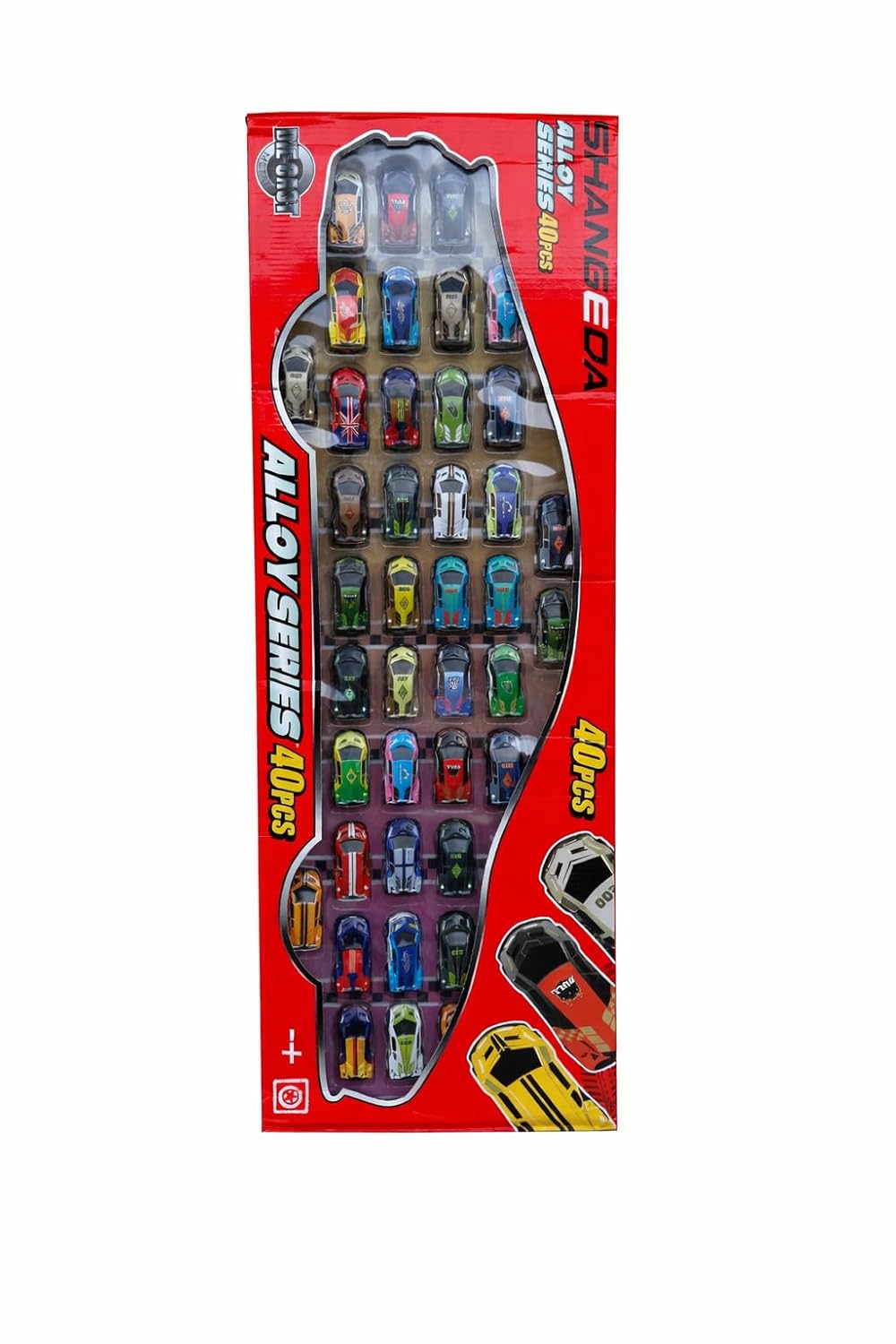 Alloy Series Metal Racing Cars Set | Pack of 40 Mini Die-Cast Toy Cars Secondary image