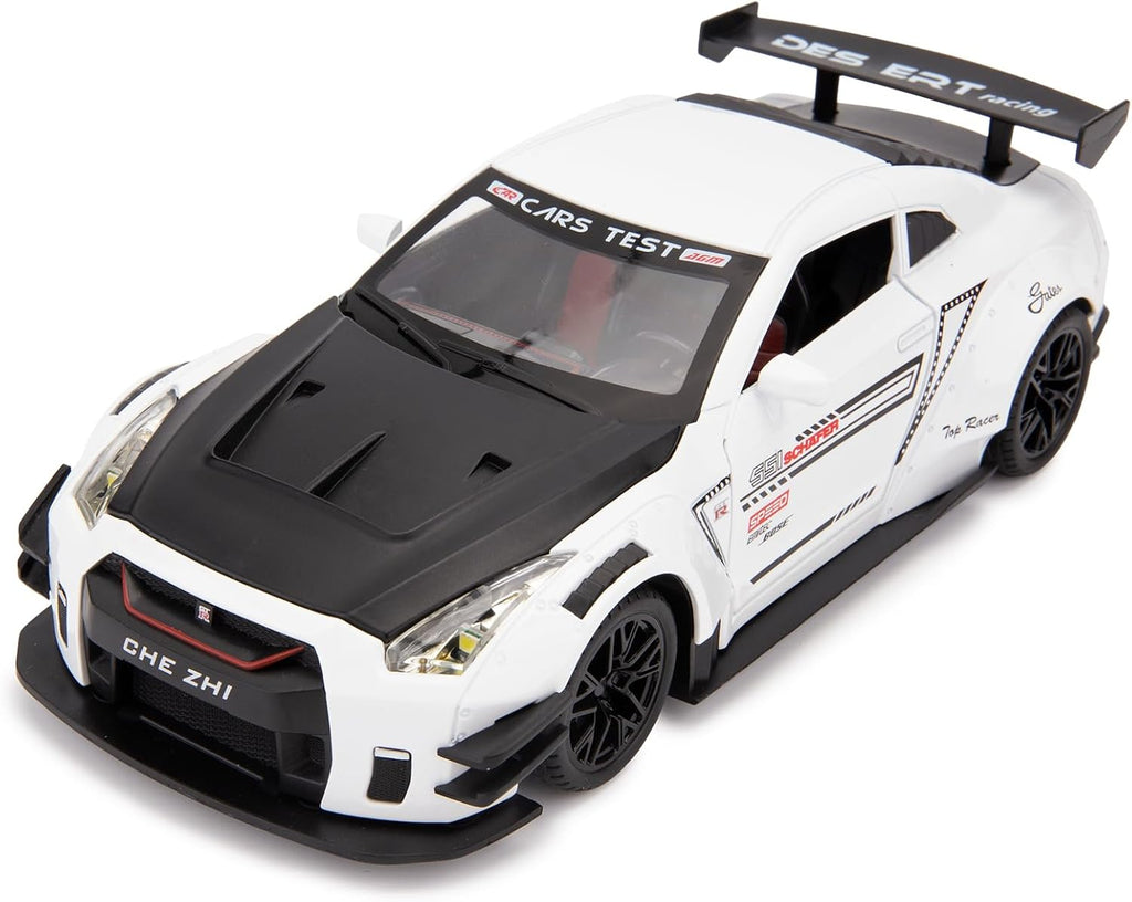 1/24 Scale Compatible for Nissan GTR Model Car Toy