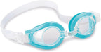 Playzokids Intex 55602 unisex children's purple goggles with adjustable strap, ideal for swimming and water activities.