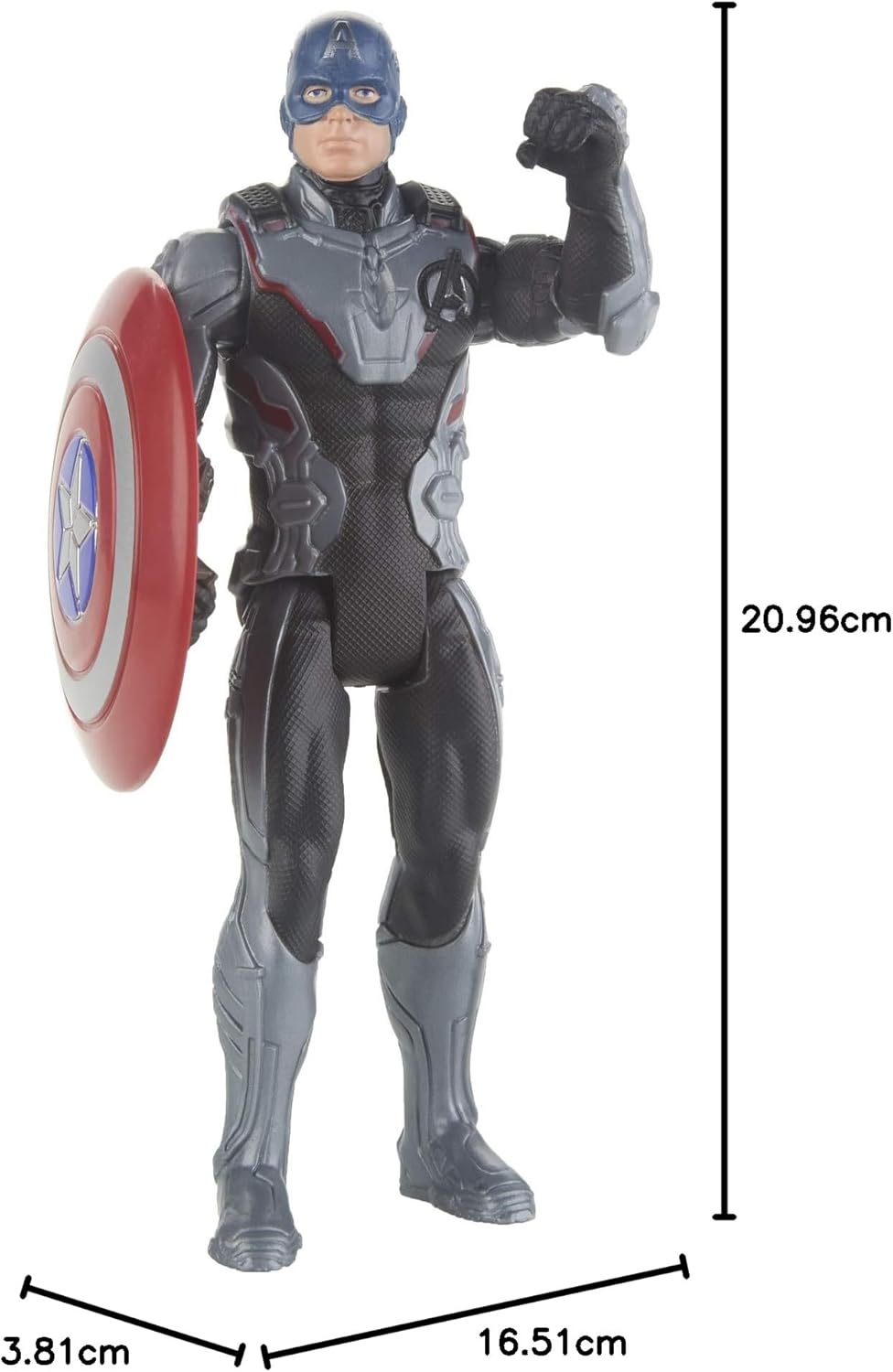 Avengers Marvel Endgame Team Suit Captain America 6"- Secondary image