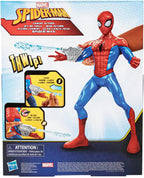 13-inch Marvel Spider-Man kids action figure by Hasbro, featuring Spider-Man in dynamic pose with detailed costume.