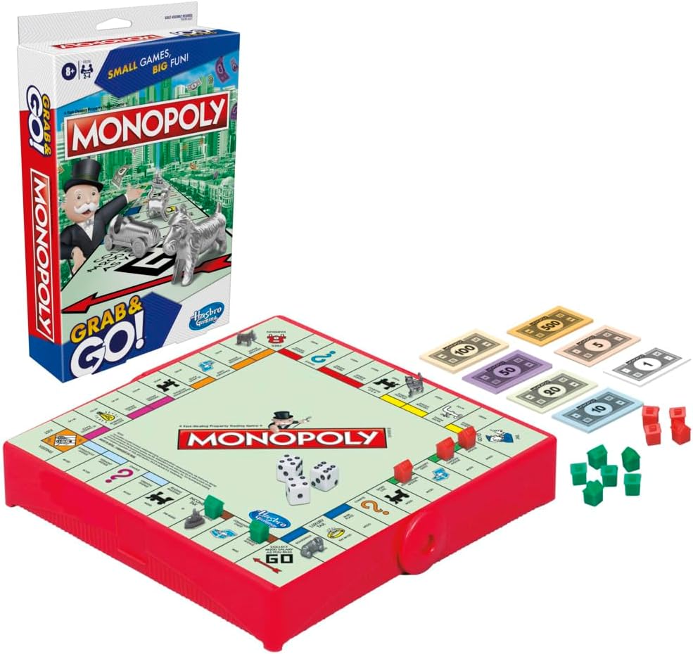 Monopoly Grab and Go Game for Kids Main image