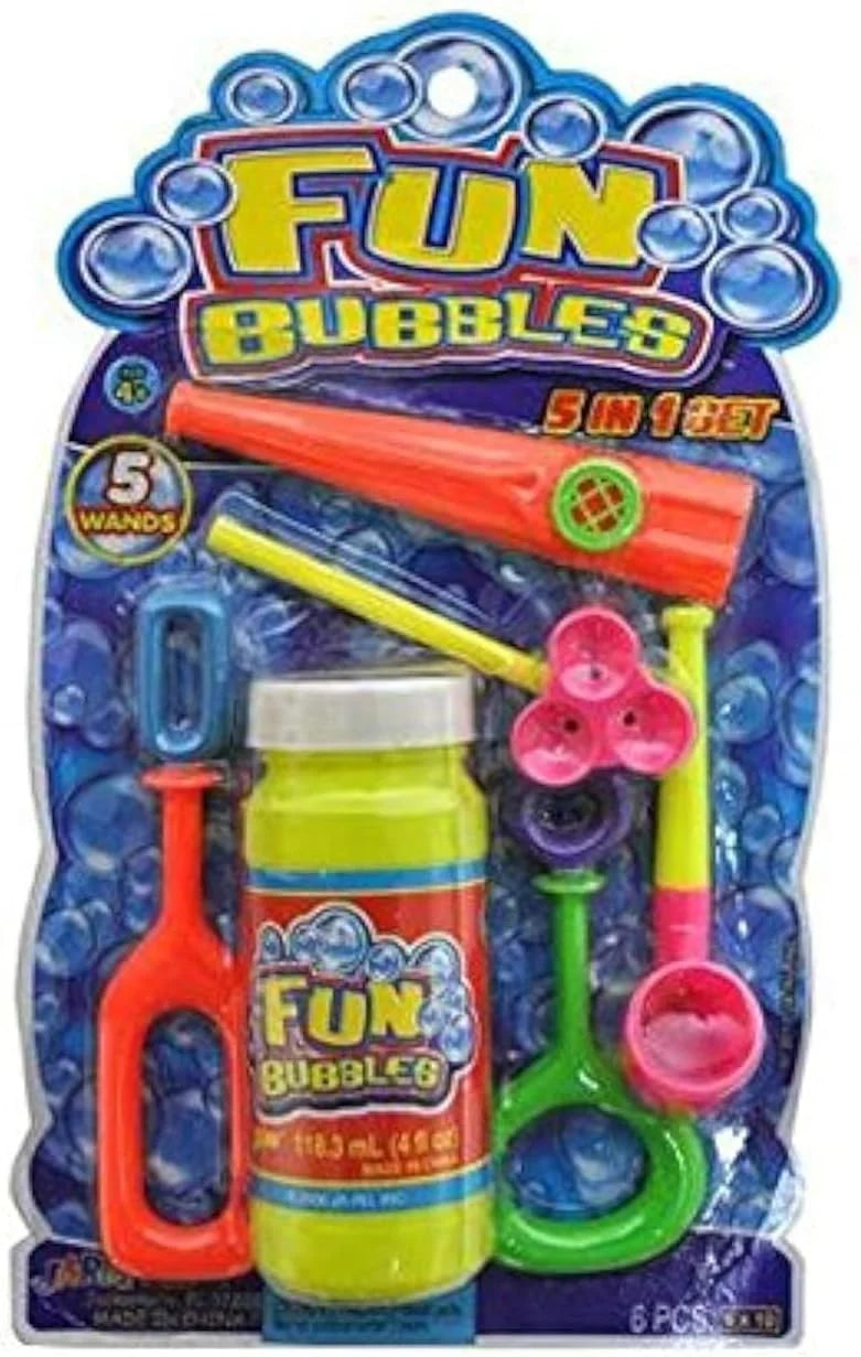 JARU BLITZ BUBBLES 5 IN 1 SET