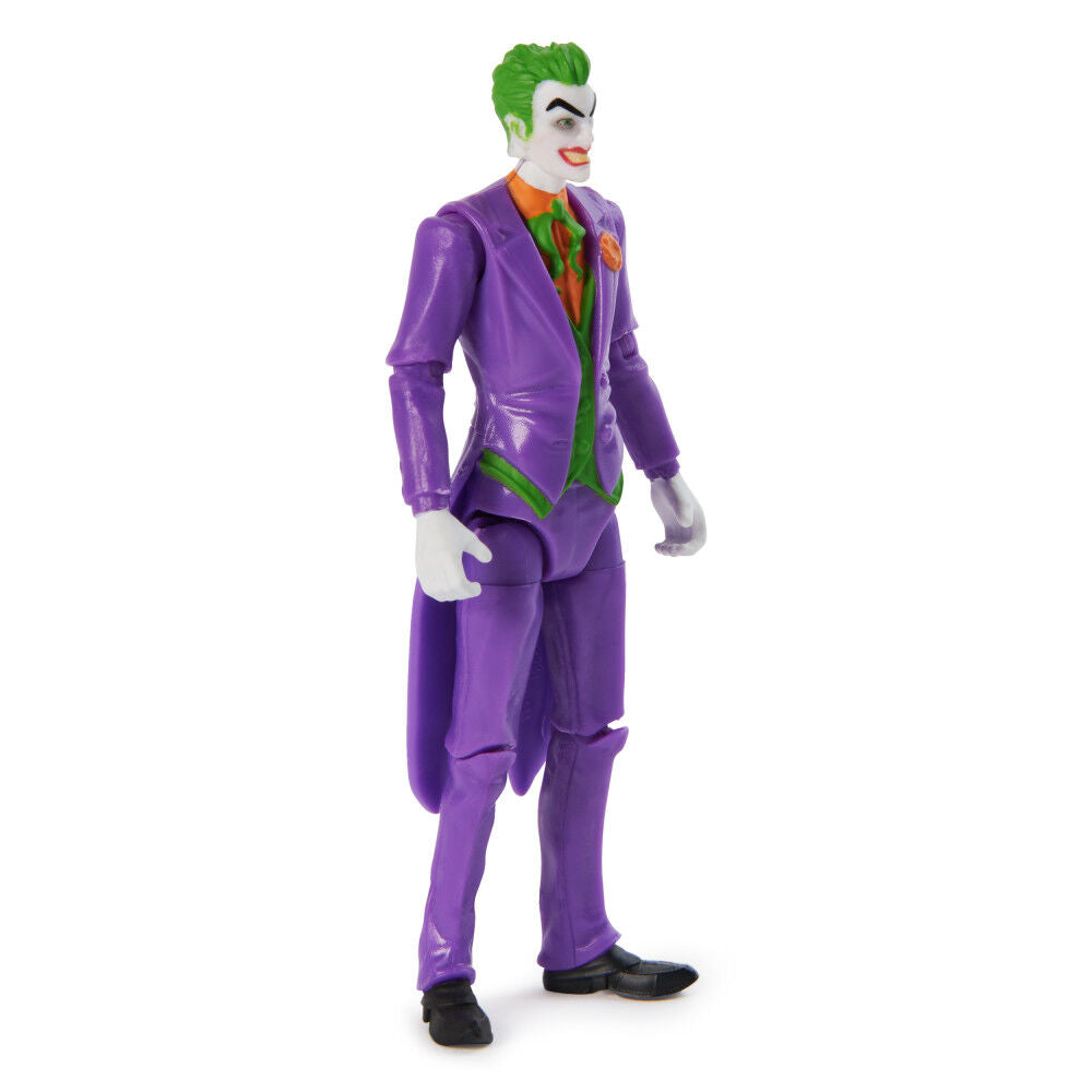 Spin Master Jocker 4-inch action figure with detailed costume and expressive face, posed in a dynamic stance.