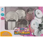 Metal Kitchen Play Set 8 Piece