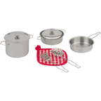 Metal Kitchen Play Set 8 Piece
