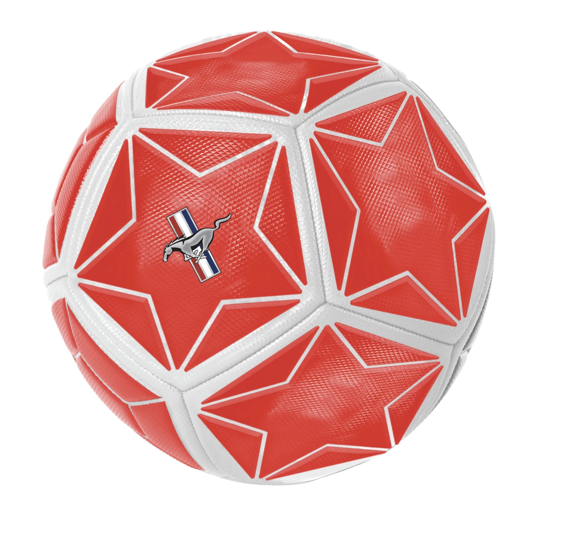 FORD MUSTANG RED WITH GRID Main image