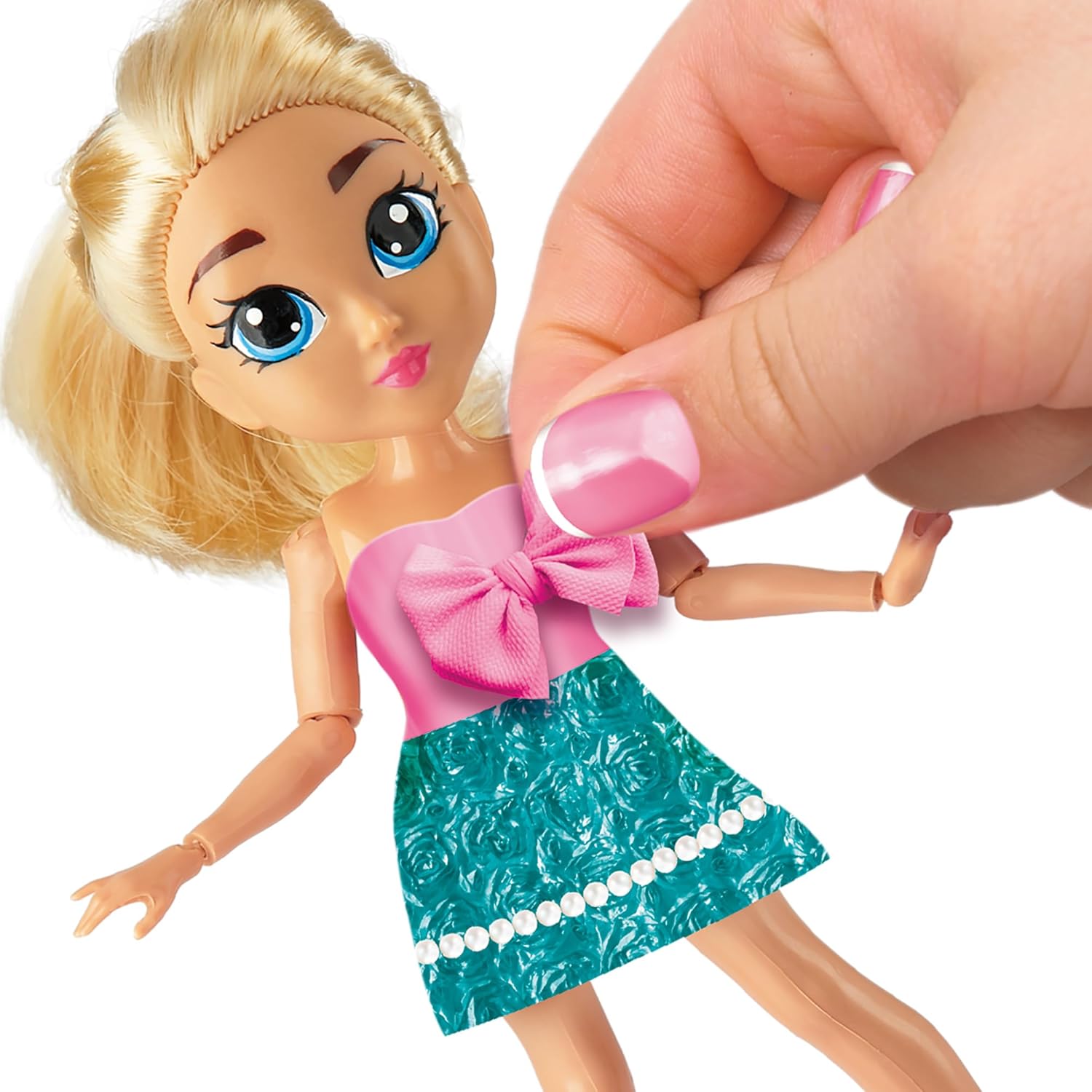 Cra-Z-Art Shimmer 'N Sparkle Magic Fashion Doll Studio with colorful accessories and sparkling fashion doll display.