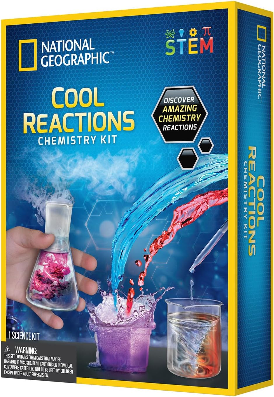 National Geographic Cool Reactions Chemistry Kit Secondary image
