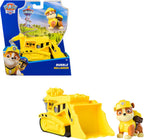 Paw Patrol, Rubble Bulldozer, Vehicle and Figure Rubble