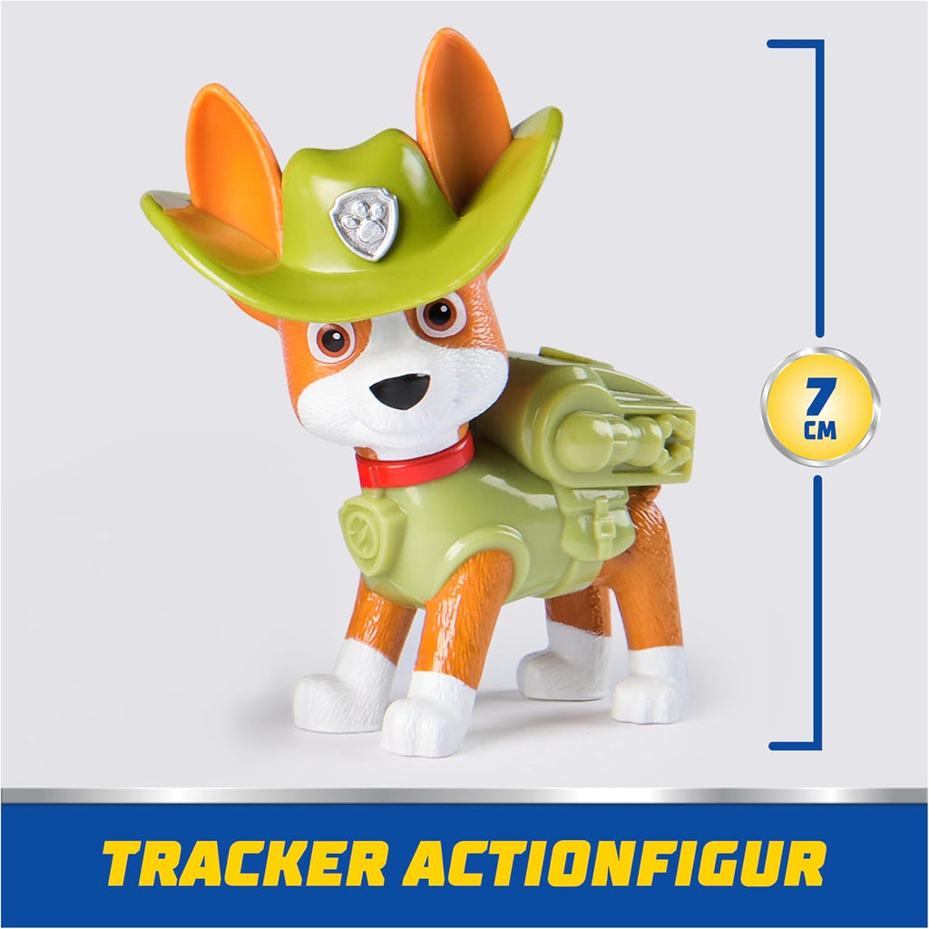 PAW PATROL, Jungle Jeep with Tracker Toy Figure