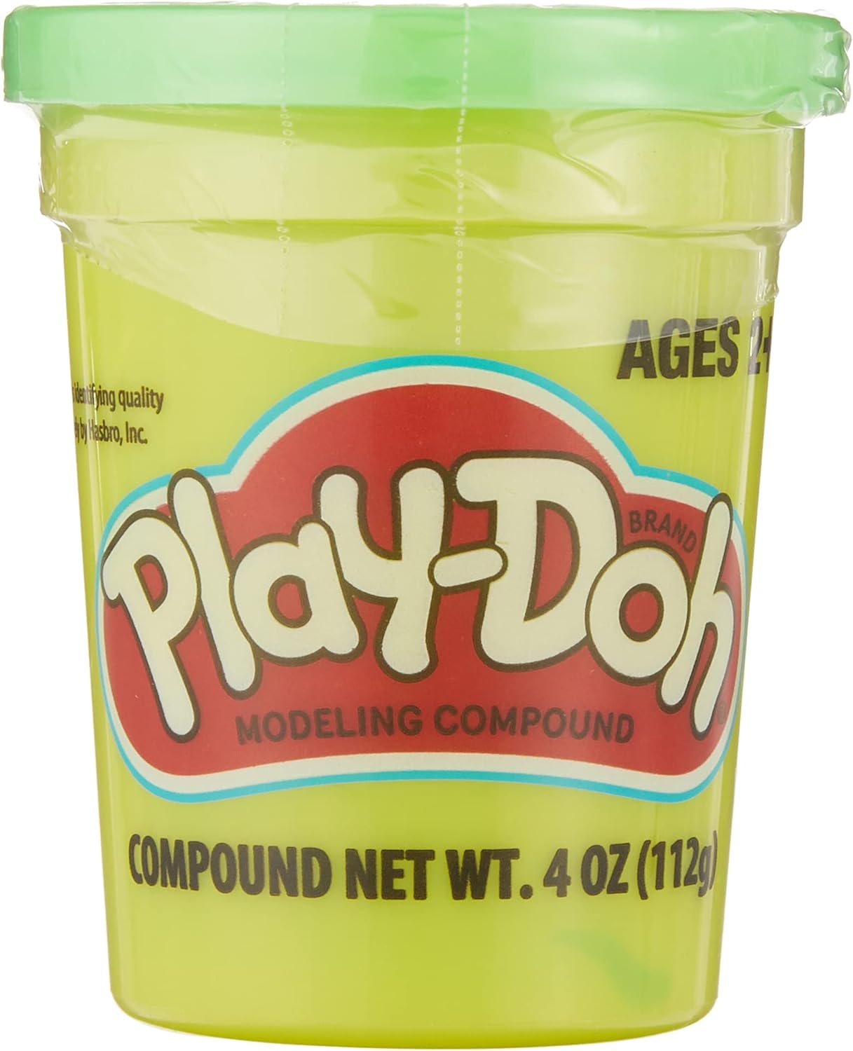 Play-Doh Single Can Dough, Neon Green 113g Main image