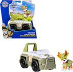 PAW PATROL, Jungle Jeep with Tracker Toy Figure