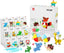 Playzokids Air Dry Clay Kit with 12 colorful pet-themed modeling clay pieces for kids' creative crafting and art projects.