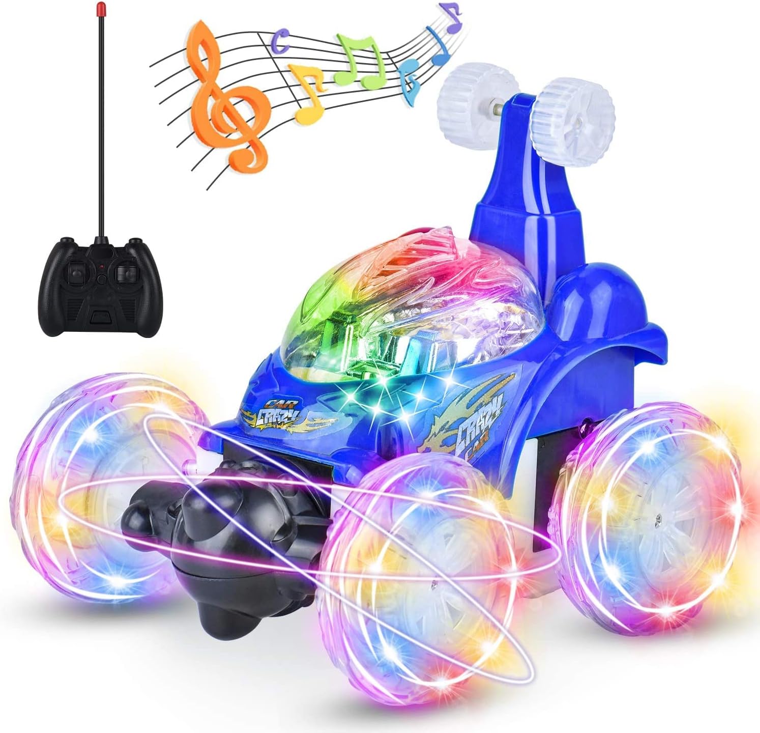 Remote Control Double Sided 360 degree Waterproof Stunt Car