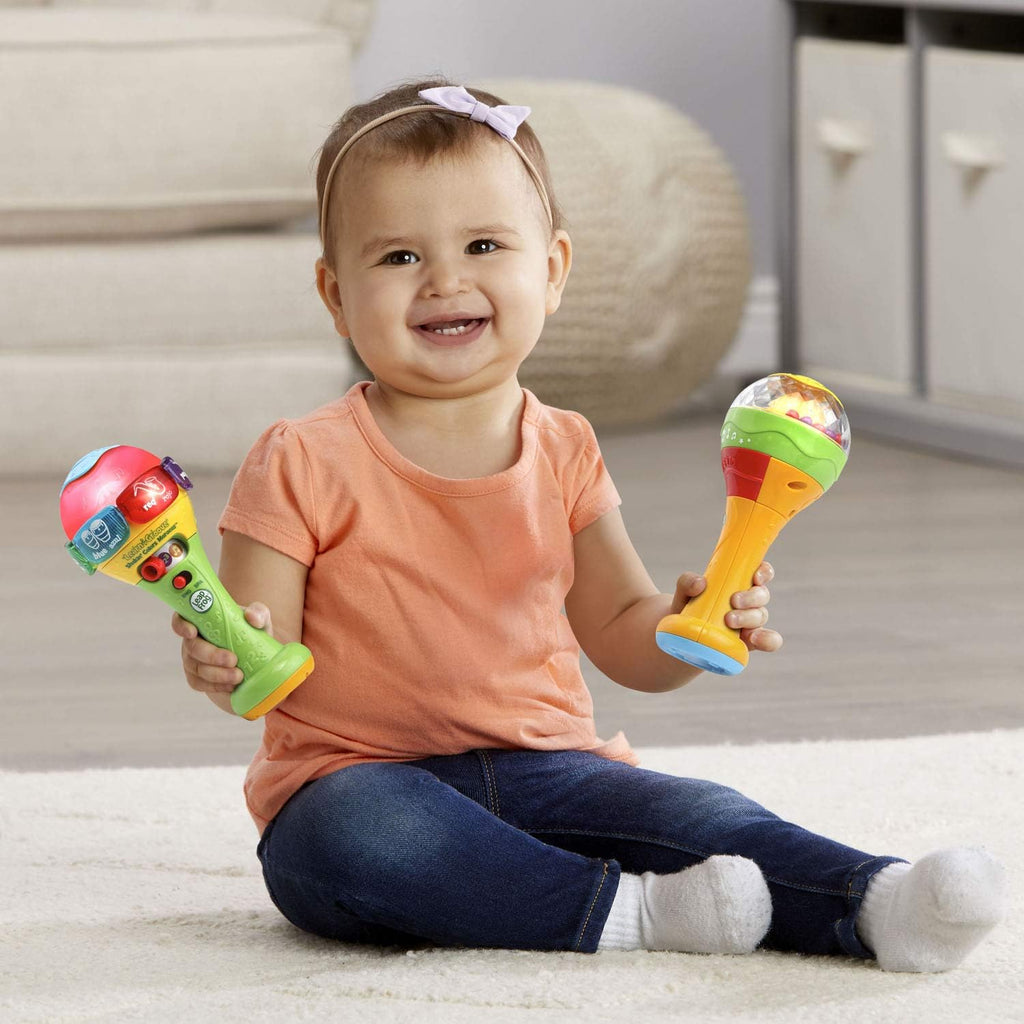 Vtech Leapfrog Learn & Groove Shakin' Colors toy with colorful buttons and musical features for early childhood learning and play.