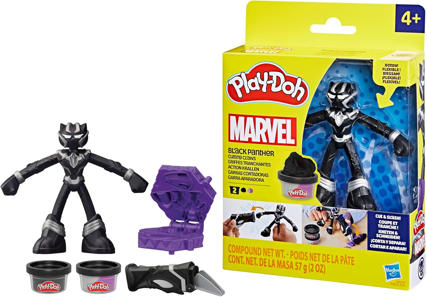 Play-Doh Marvel Black Panther Cutting Claws Main image
