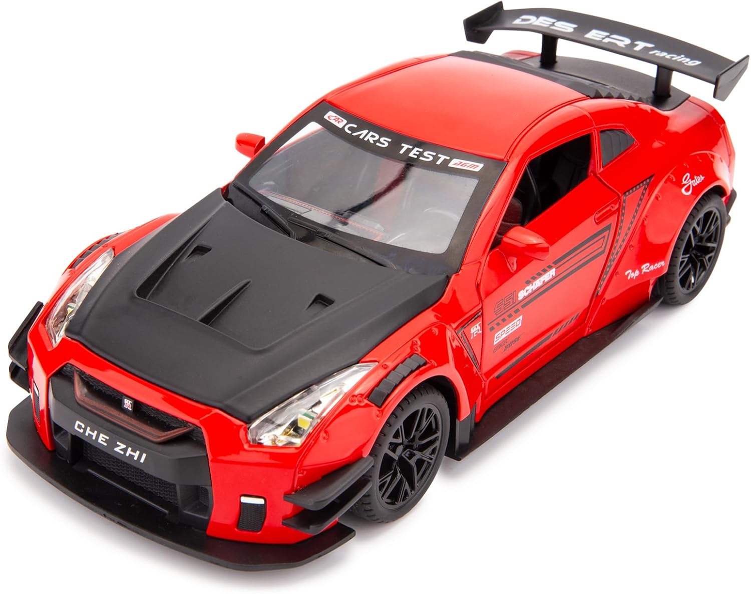 1/24 Scale Compatible for Nissan GTR Model Car Toy