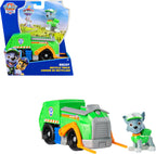 PAW PATROL, Recycling Truck with Rocky Toy Figure