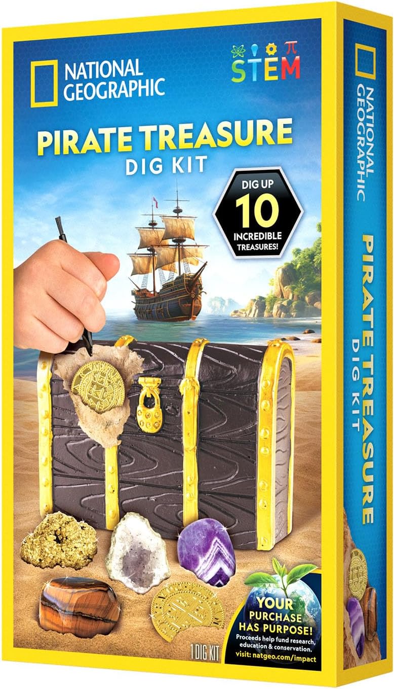 National Geographic Pirate Treasure Dig Kit Secondary image