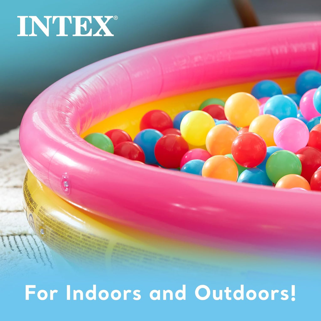 Intex Sunset Glow Pool, Ages 2+ Multicolor, 147 x 33 cm