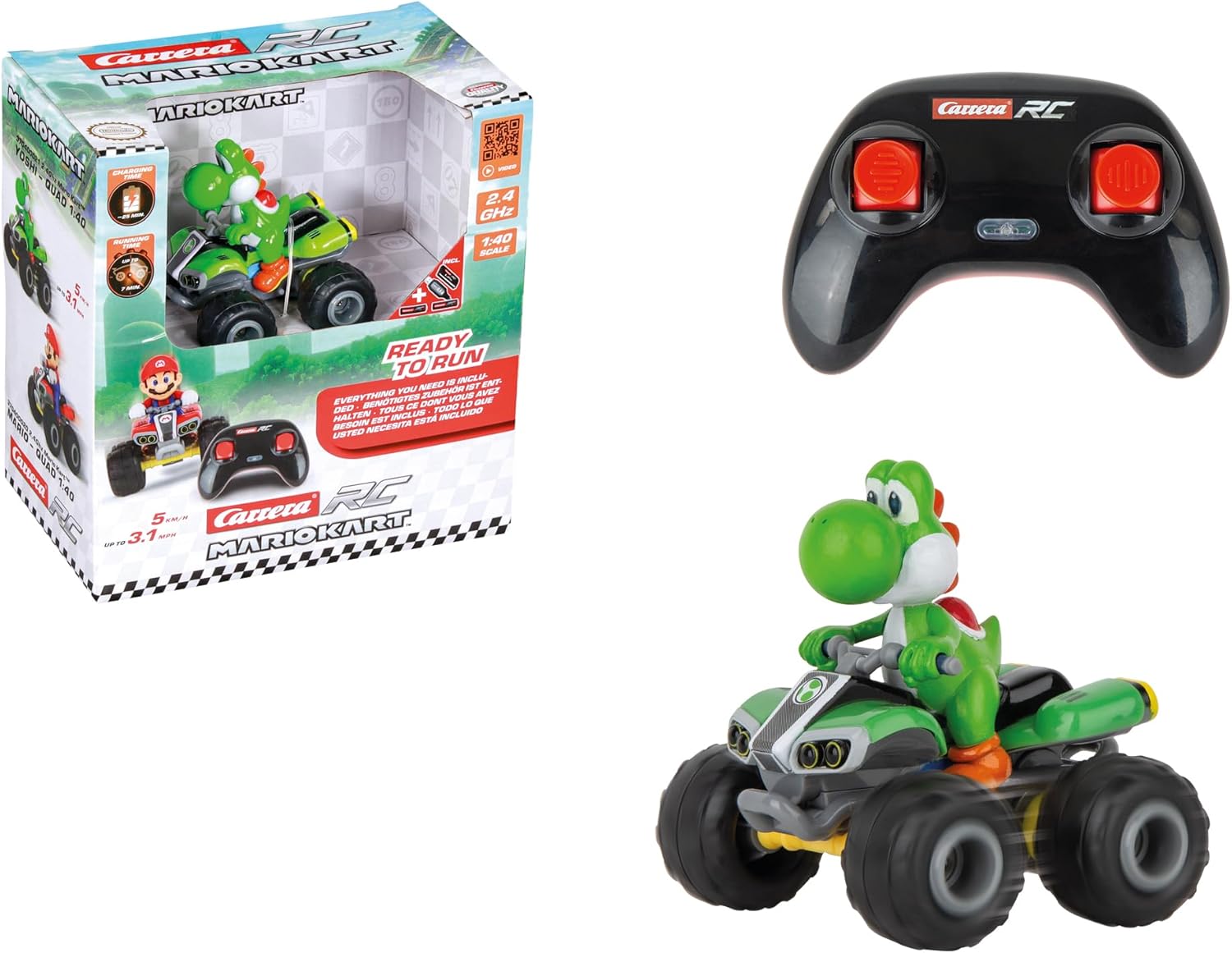 Carrera RC MARIO KART YOSHI QUAD 1:40 Main image