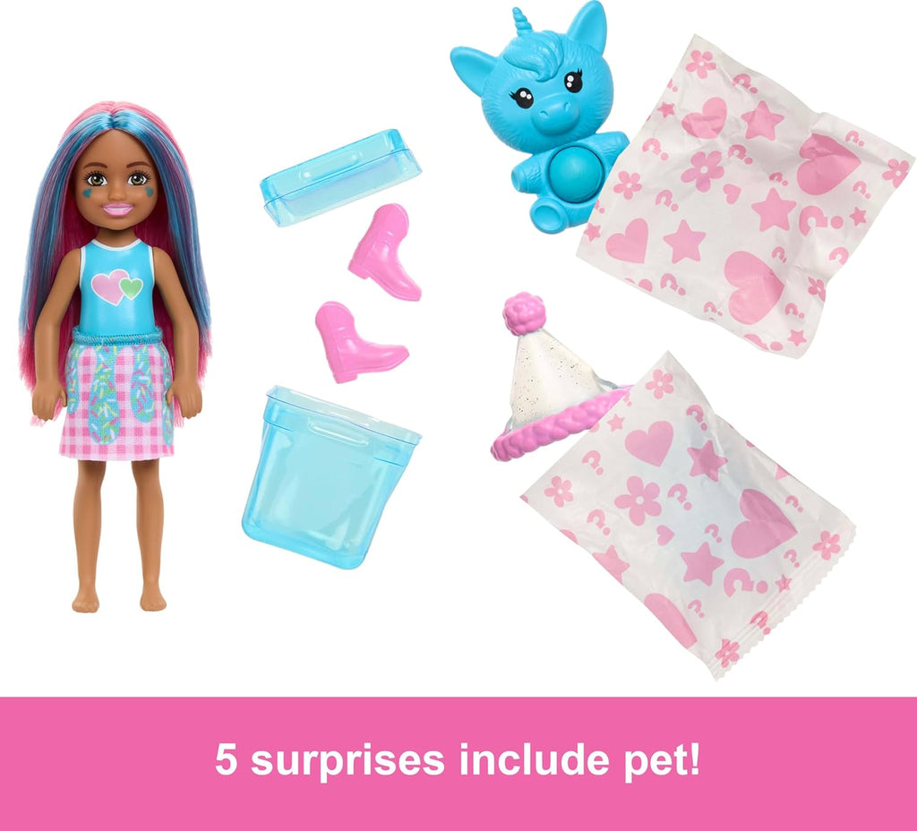 Barbie Pop Reveal Chelsea Doll Shakes