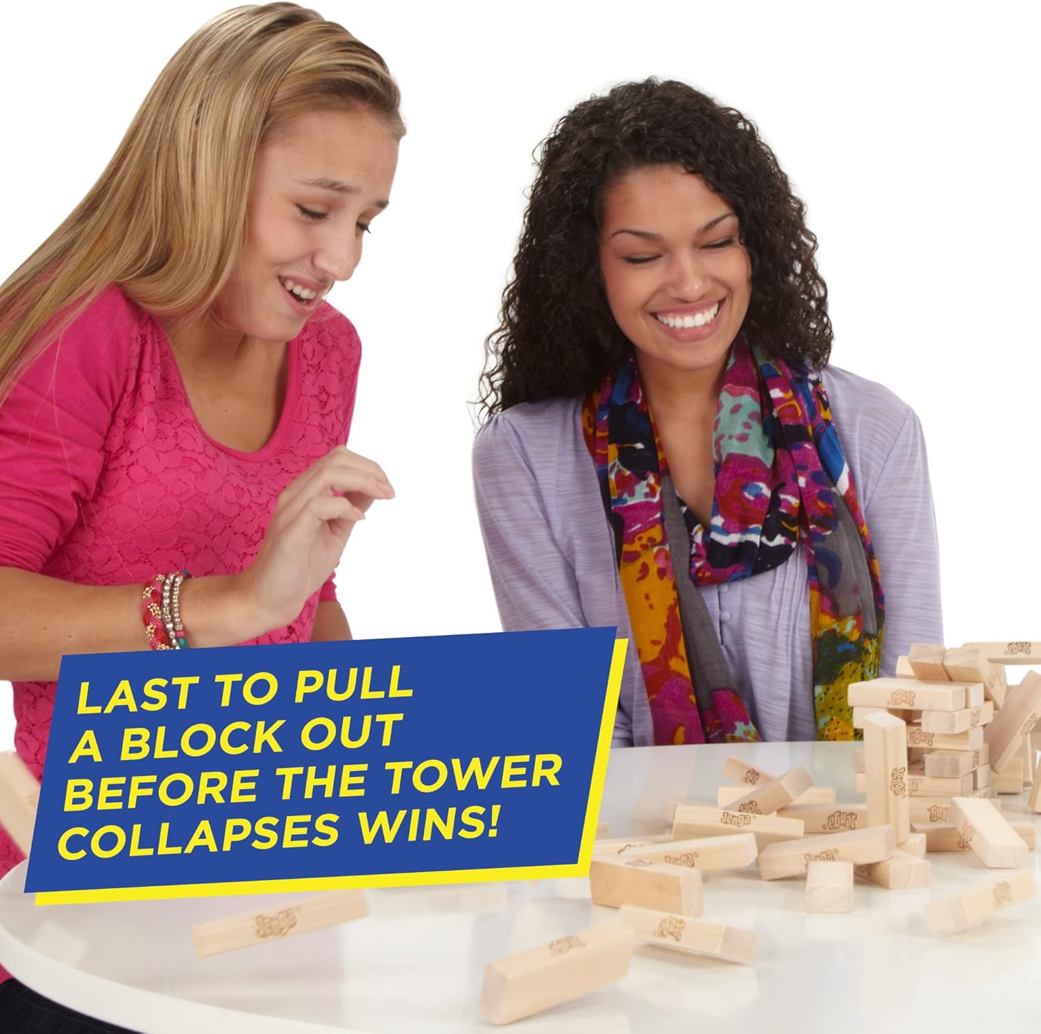Hasbro Gaming - Classic Jenga Game Made in USA Secondary image