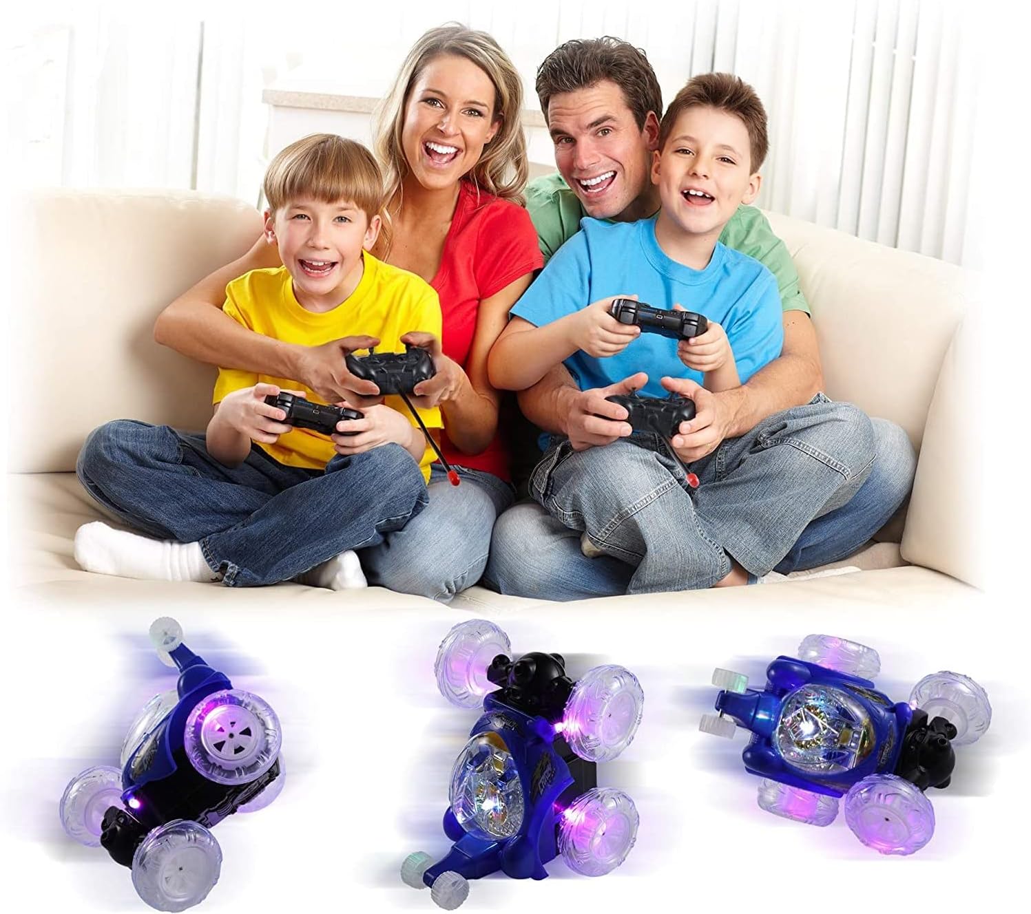 Remote Control Double Sided 360 degree Waterproof Stunt Car