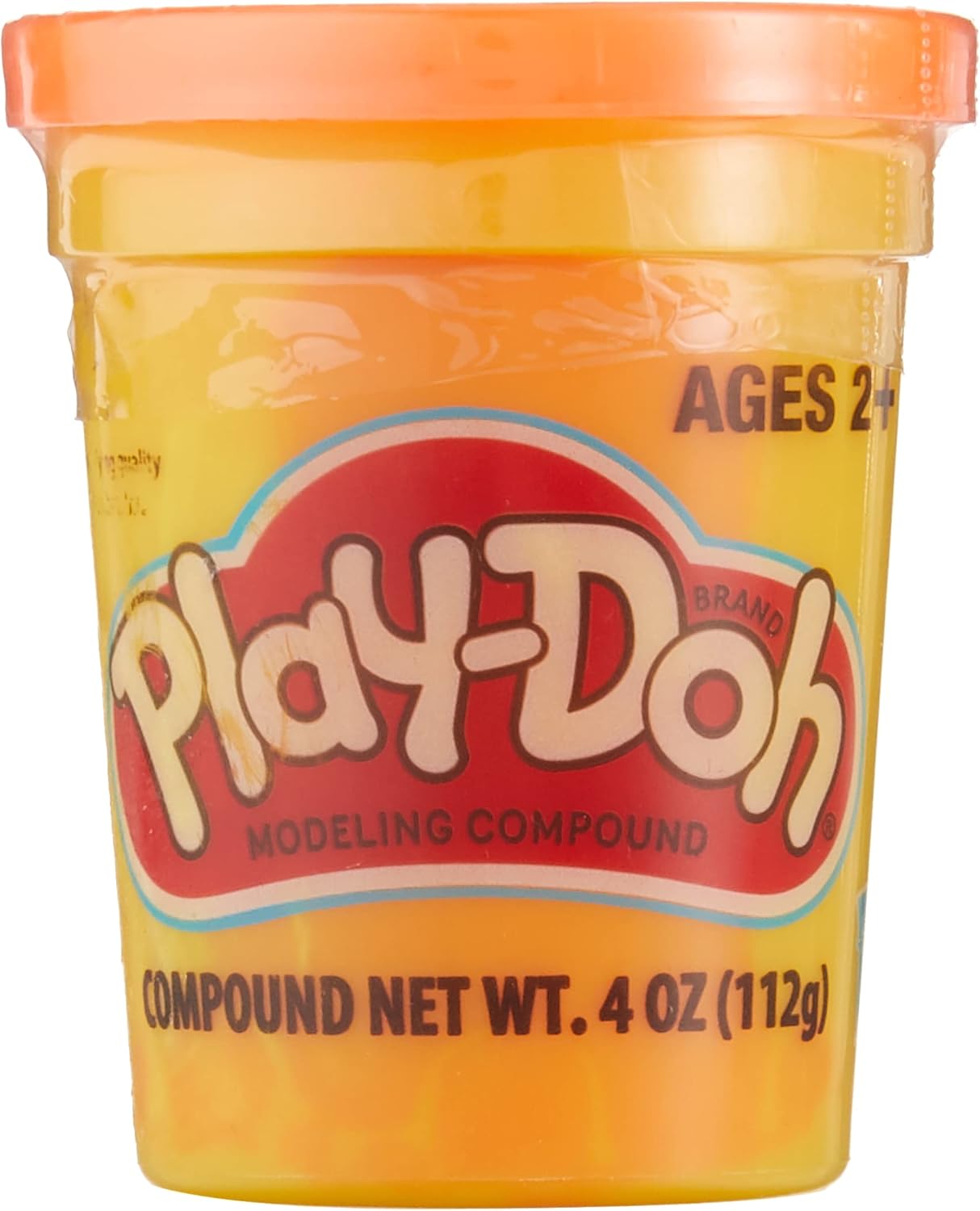Play-Doh Single Can Dough, Orange 113g Main image