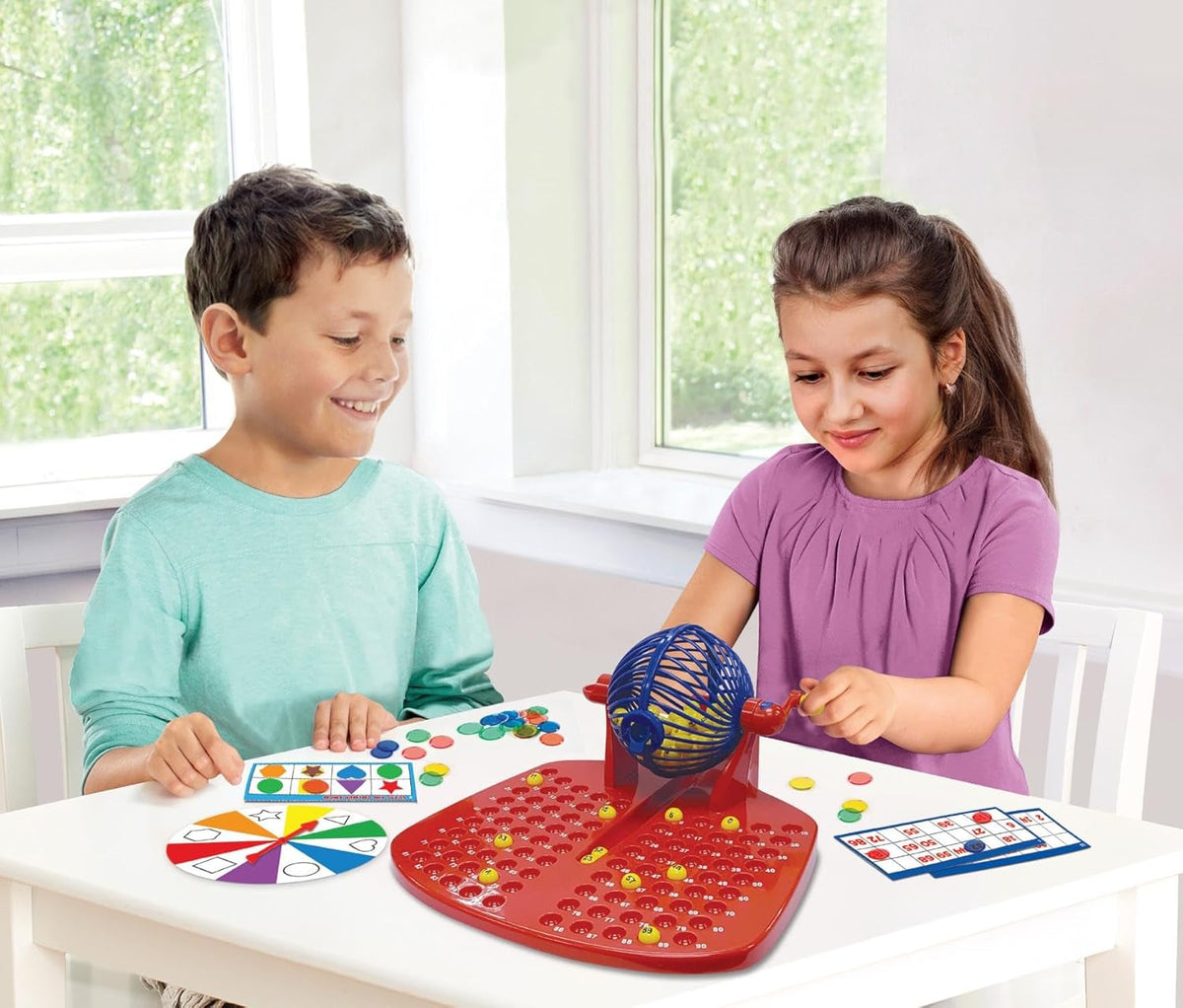 Ambassador Colours and shapes Bingo Game