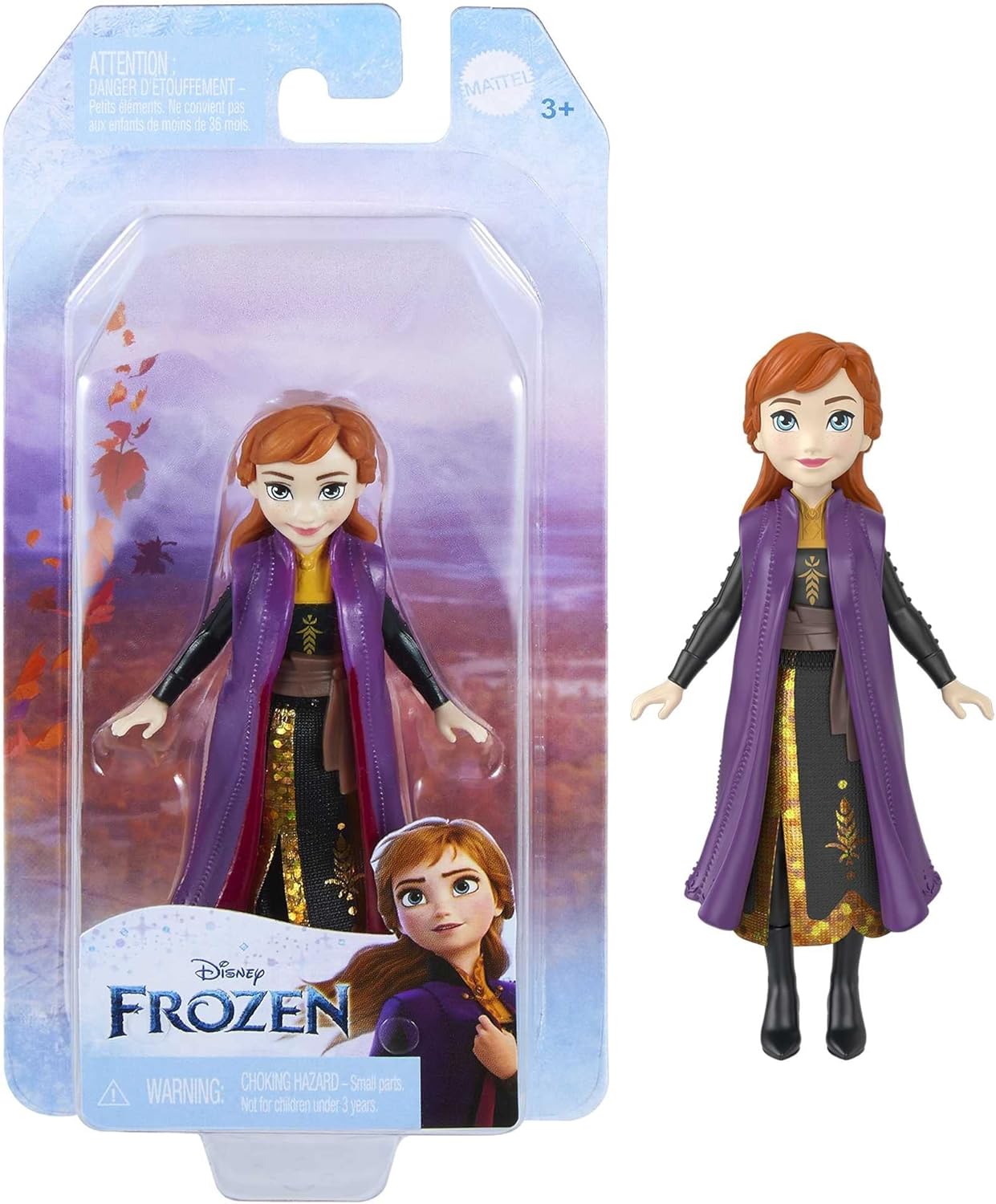 Disney Frozen Anna 4-Inch Mini Doll Main image
