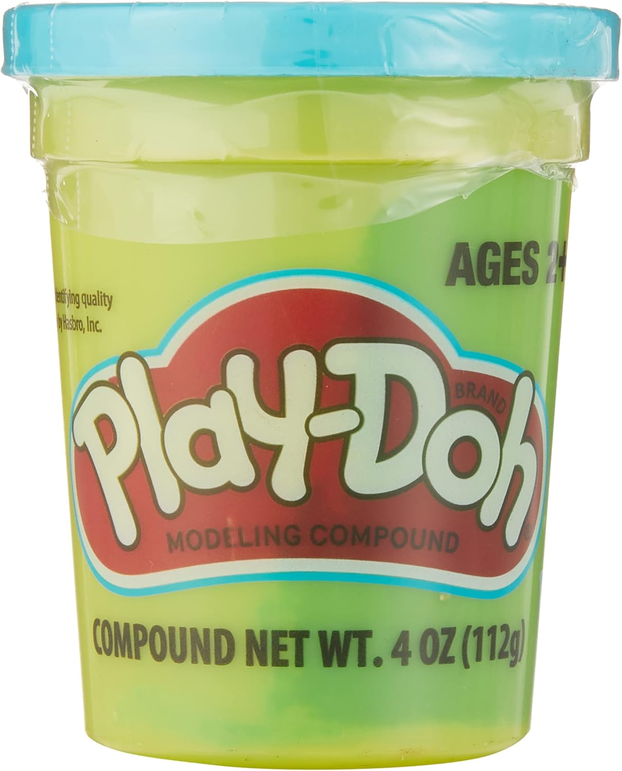 Play-Doh Single Can Dough, Neon Blue 113g Main image