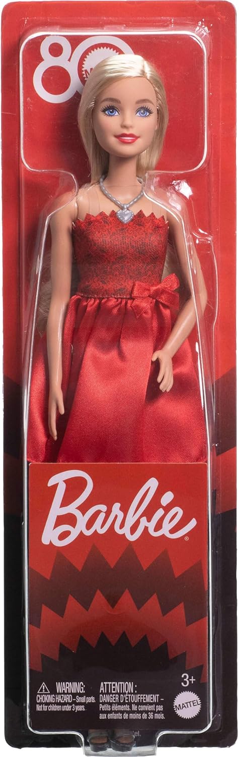 Barbie Ruby-Red Celebration Blonde Fashion Doll