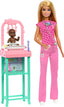 Barbie Baby Doctor Doll with Blonde Fashion Wearing Pink Scrubs
