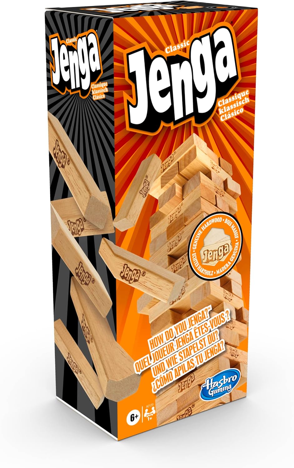 Hasbro Gaming - Classic Jenga Game Made in USA Main image