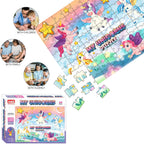 My Unicorn Puzzles 100 Pieces for Family and Kids