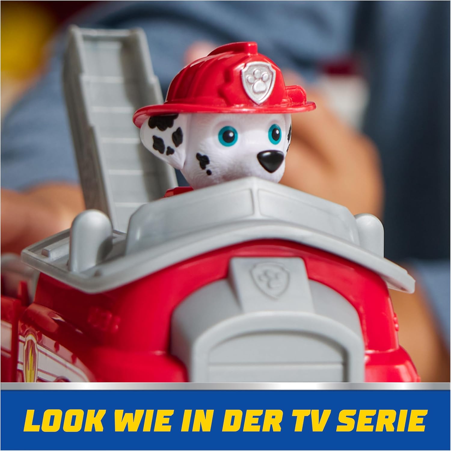 Paw Patrol, Marshall Fire Truck, Marshall Vehicle and Figure