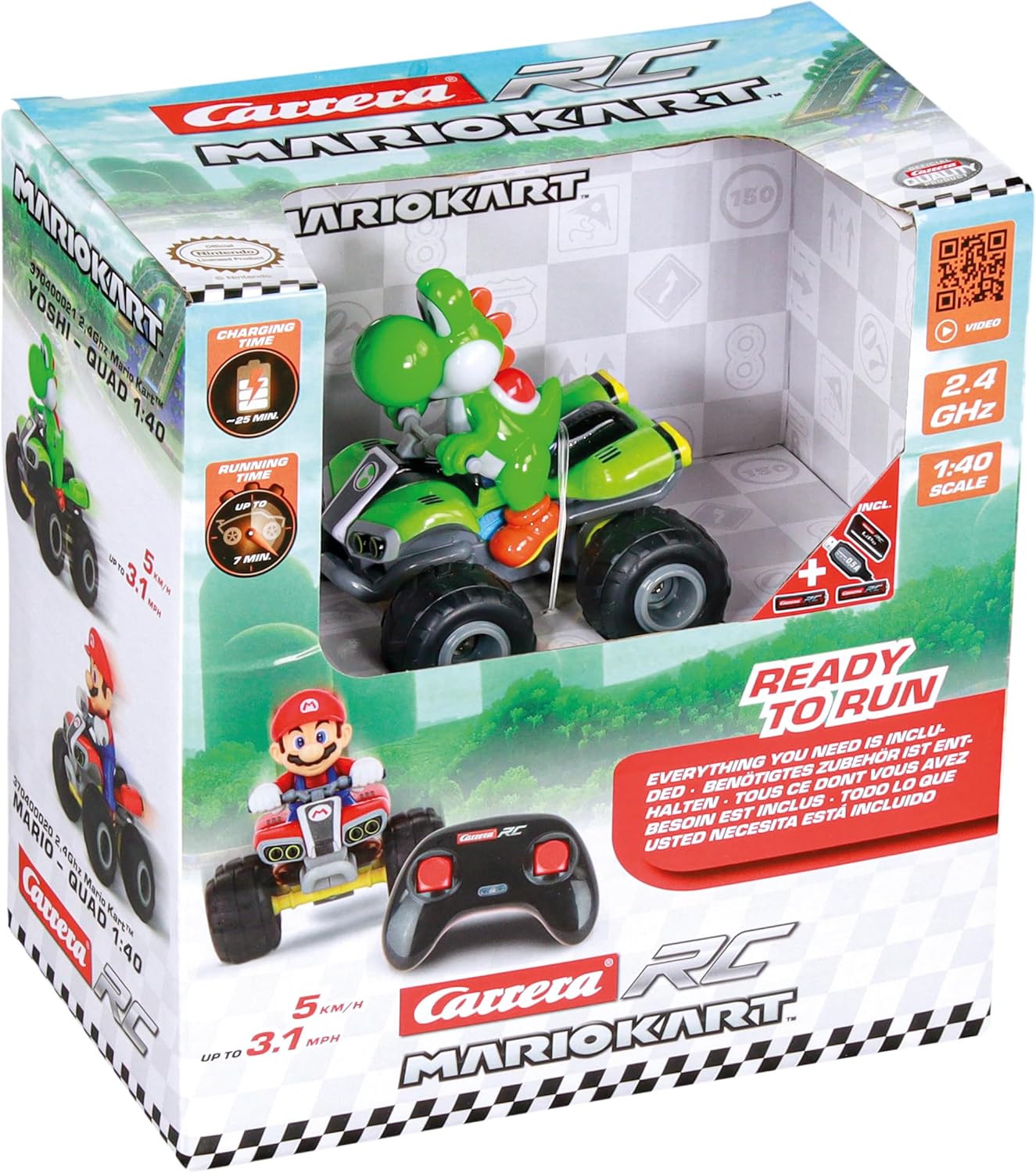 Carrera RC MARIO KART YOSHI QUAD 1:40 Secondary image