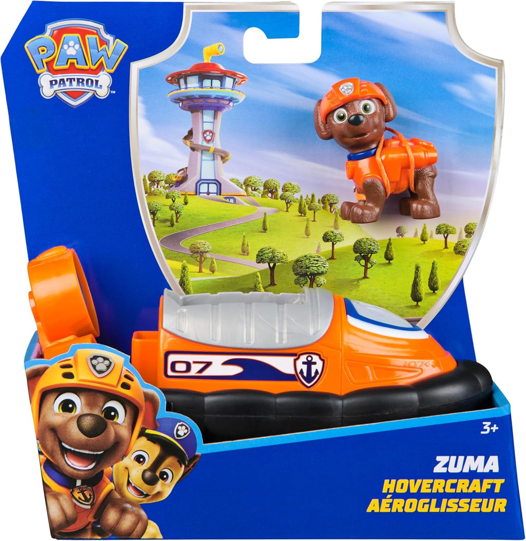 PAW PATROL, Air Cushion Boat with Zuma Dog Figure