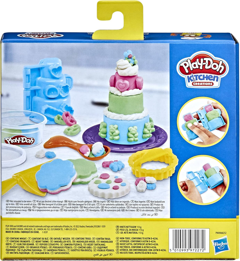 Play-Doh Kitchen Creations F4714 Small Tart Playset with 2 Tins